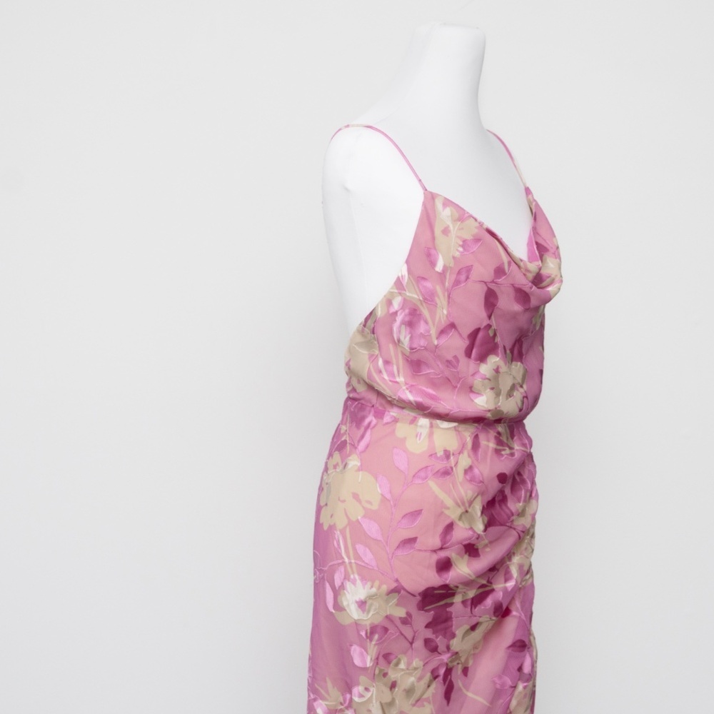 SAMSOE SAMSOE -‎ Dapples Floral Satin Burnout Dress. - Picture 10 of 14